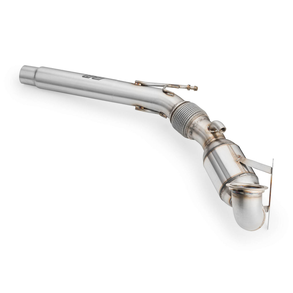 Downpipe sportivo Volkswagen Passat B8 2.0 TSI in acciaio inox 76mm