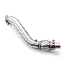Carica l'immagine nel visualizzatore di Gallery, Downpipe sportivo BMW Serie 1 F20, F21 114i, 116i, 118i N13 in acciaio inox 76mm