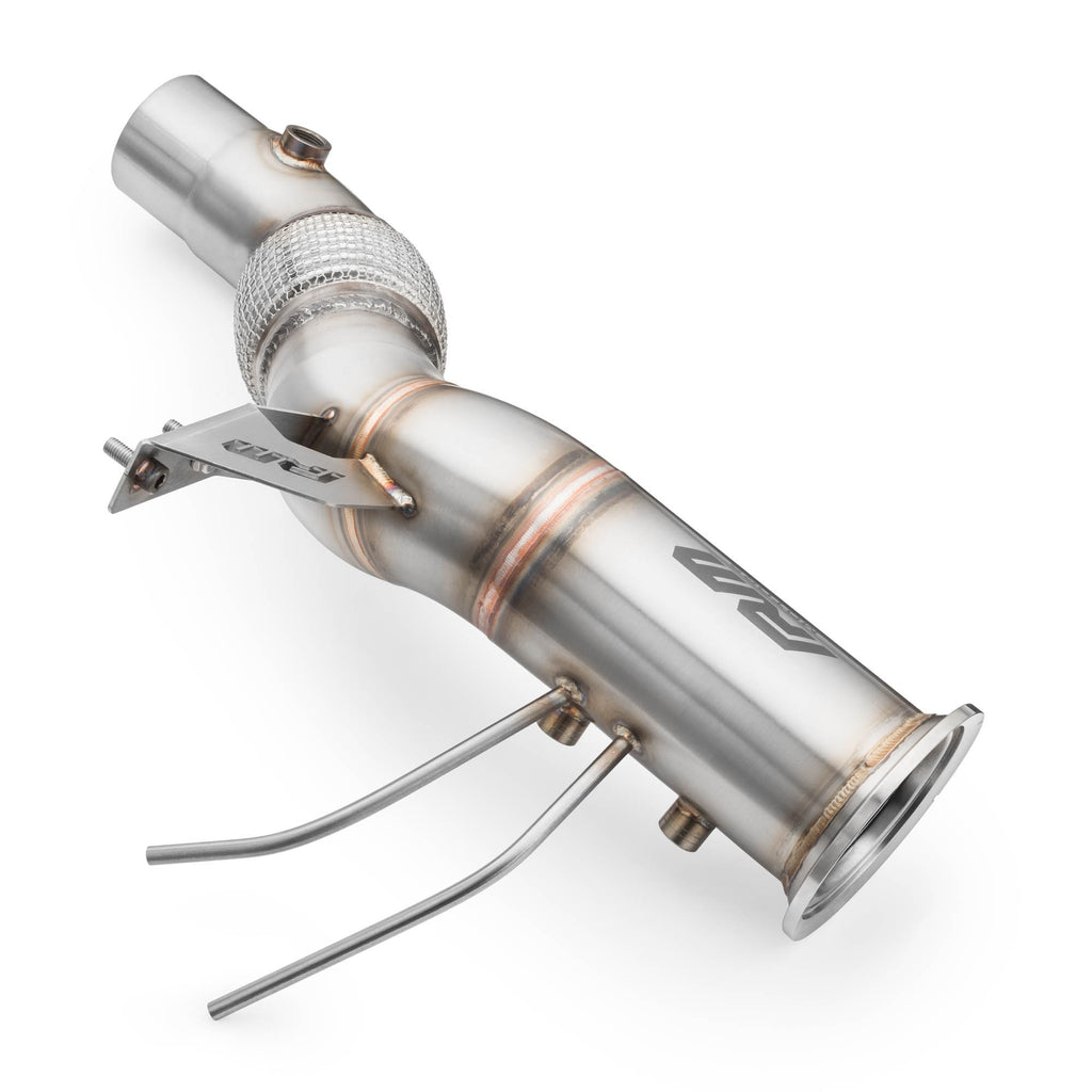 Downpipe sportivo BMW X6 F16 M50d in acciaio inox 88,9mm