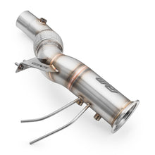 Load image into Gallery viewer, Downpipe sportivo BMW X6 F16 M50d in acciaio inox 88,9mm