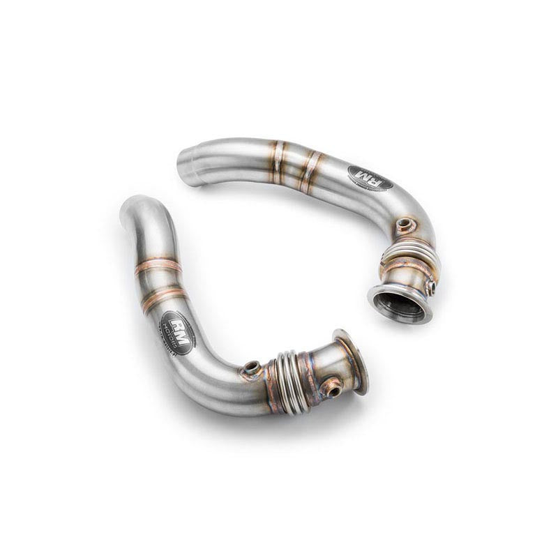 Downpipe sportivo BMW Serie 5 GT F07, F10, F11, 550i, 550ix, M5 N63N, S63N, N63R Ø 76mm