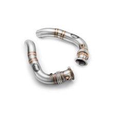 Load image into Gallery viewer, Downpipe sportivo BMW Serie 5 GT F07, F10, F11, 550i, 550ix, M5 N63N, S63N, N63R Ø 76mm