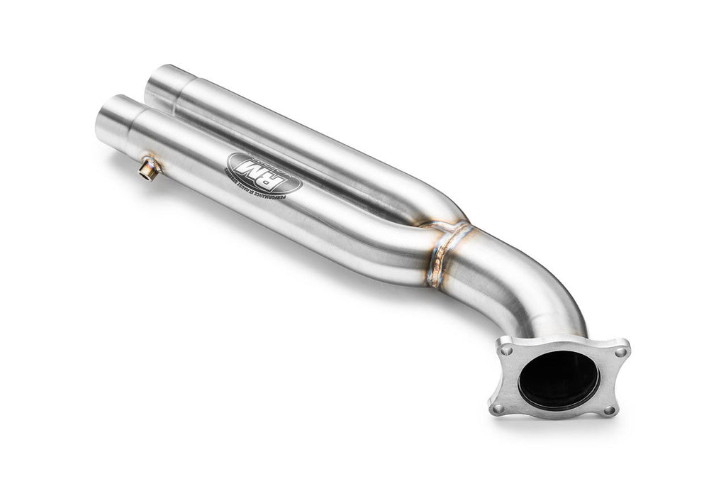Downpipe sportivo Audi SQ5 8R 3.0 TDI in acciaio inox 76mm