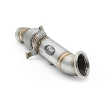 Load image into Gallery viewer, Downpipe sportivo BMW Serie 6 F06, F12, F13 640i, 640ix N55 in acciaio inox 88,9mm