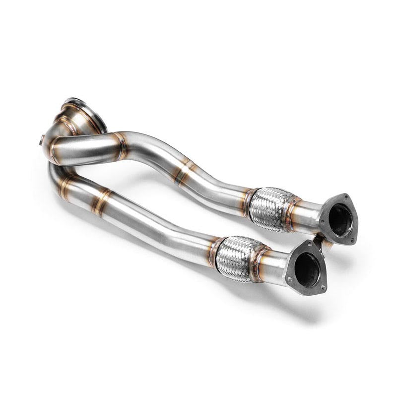 Downpipe sportivo Audi RS3 8V 2.5 TFSI in acciaio inox 63,5mm