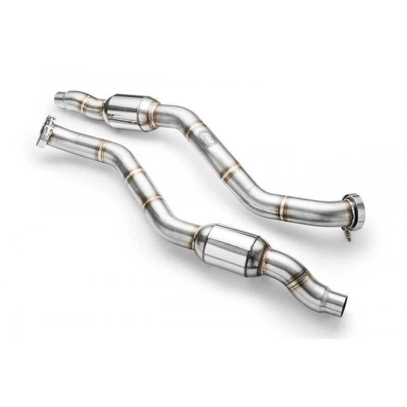 Downpipe con catalizzatore sportivo Audi S6, S7, RS6, RS7 C7, 4G 4.0 TFSI Ø 76mm