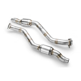 Downpipe con catalizzatore sportivo Audi S6, S7, RS6, RS7 C7, 4G 4.0 TFSI Ø 76mm