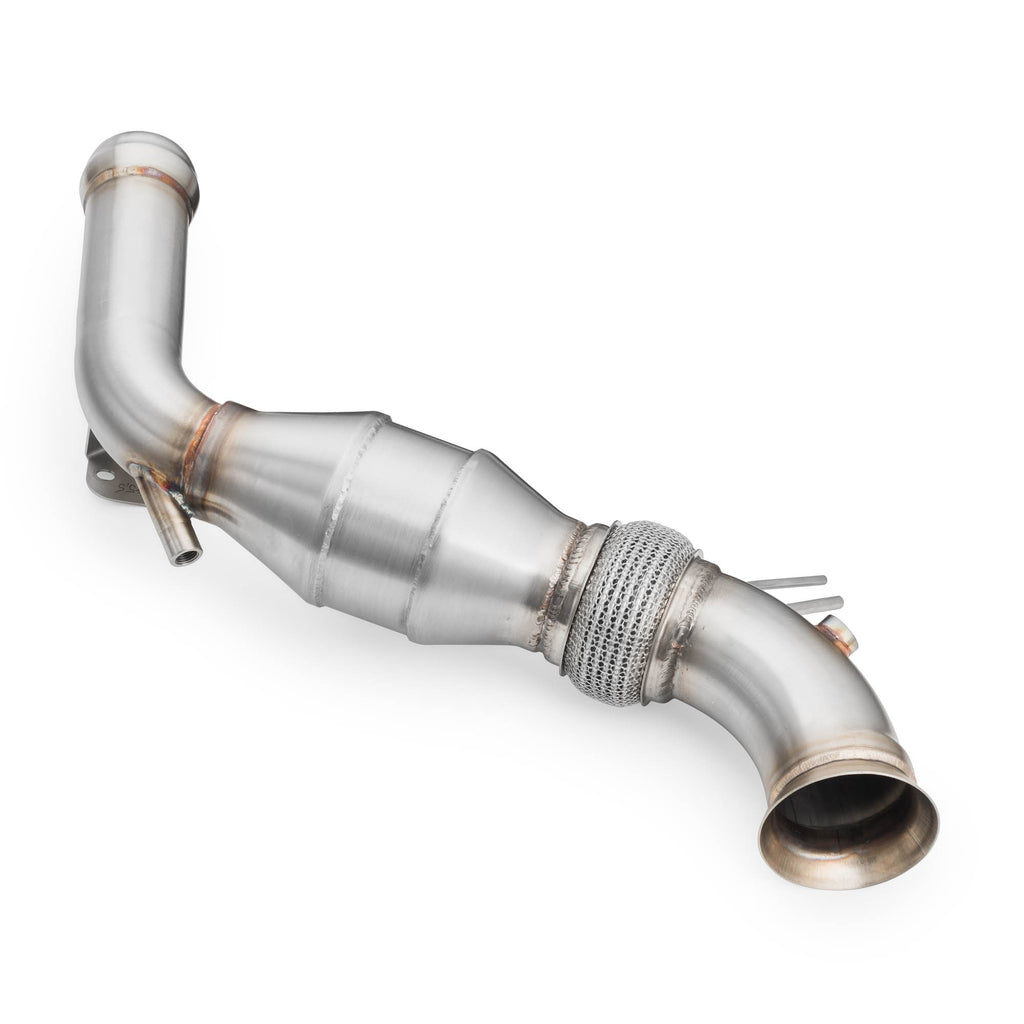 Downpipe sportivo Mercedes-Benz Classe C W204 S204 220CDI EURO 4 in acciaio inox 63,5mm