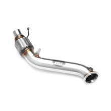 Carica l'immagine nel visualizzatore di Gallery, Downpipe sportivo BMW Serie 1 F20, F21 114i, 116i, 118i N13 in acciaio inox 76mm