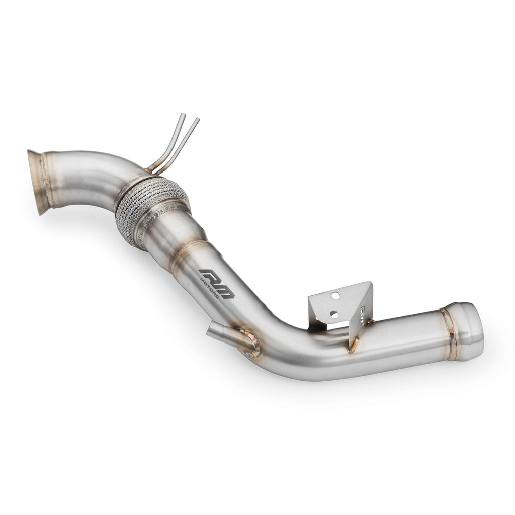 Downpipe sportivo Mercedes-Benz Classe C W204 S204 220CDI EURO 4 in acciaio inox 63,5mm