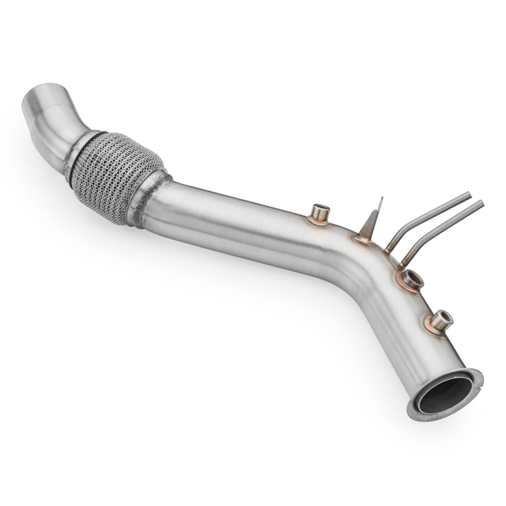 Downpipe sportivo BMW Serie 4 F32, F33, F36 420d, 420dx, 425d B47, N47N, N47S1 Ø 63,5mm