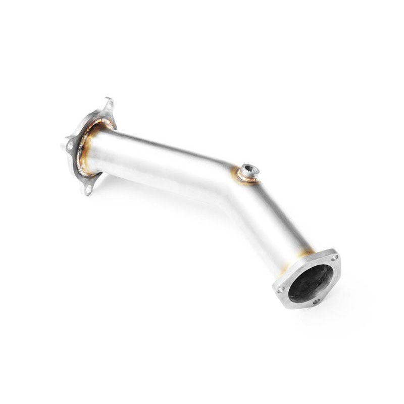 Downpipe sportivo Audi A6 in acciaio inox 63,5mm