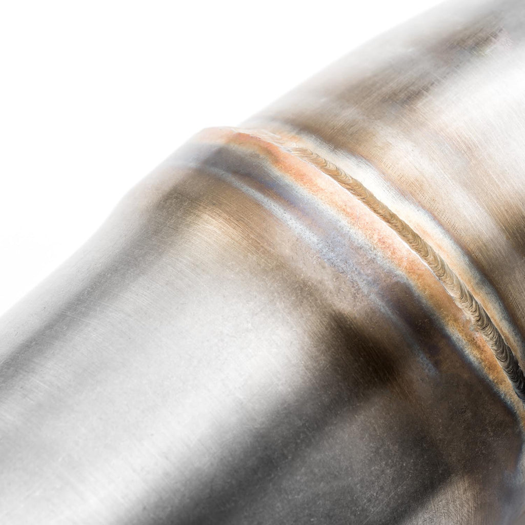 Downpipe sportivo BMW Serie 1 E82, E88 135i N54 in acciaio inox 76mm
