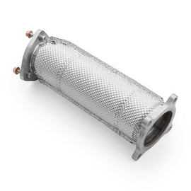 Downpipe sportivo Audi A4 Avant Quattro / S4 2.0 TFSI in acciaio inox 76mm