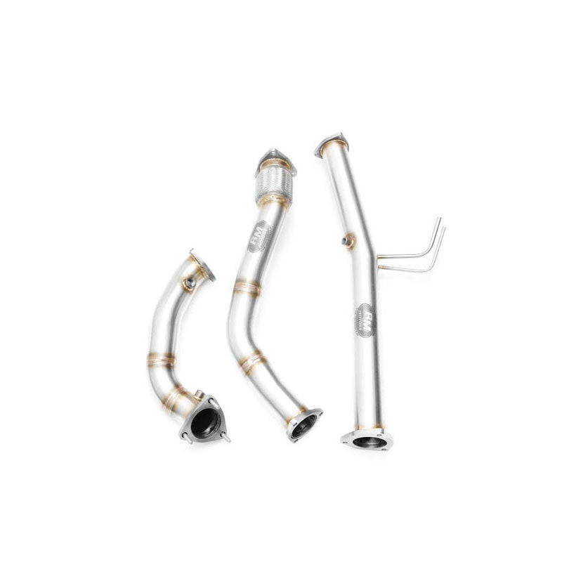 Downpipe sportivo Audi A4 B7 2.7, 3.0 TDI (catalizzatore + DPF) in acciaio inox 63,5mm