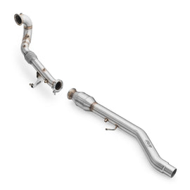 Downpipe sportivo Skoda Superb 2.0 TSI in acciaio inox