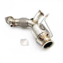 Carica l'immagine nel visualizzatore di Gallery, Downpipe sportivo BMW Serie 5 G30 540d B57 in acciaio inox 80mm