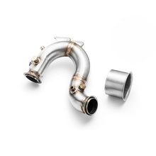 Load image into Gallery viewer, Downpipe sportivo Volkswagen Passat B8 1.6, 2.0 TDI in acciaio inox 63,5mm