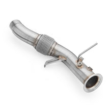 Load image into Gallery viewer, Downpipe sportivo BMW E83 X3 30sd M57N2 in acciaio inox 76mm
