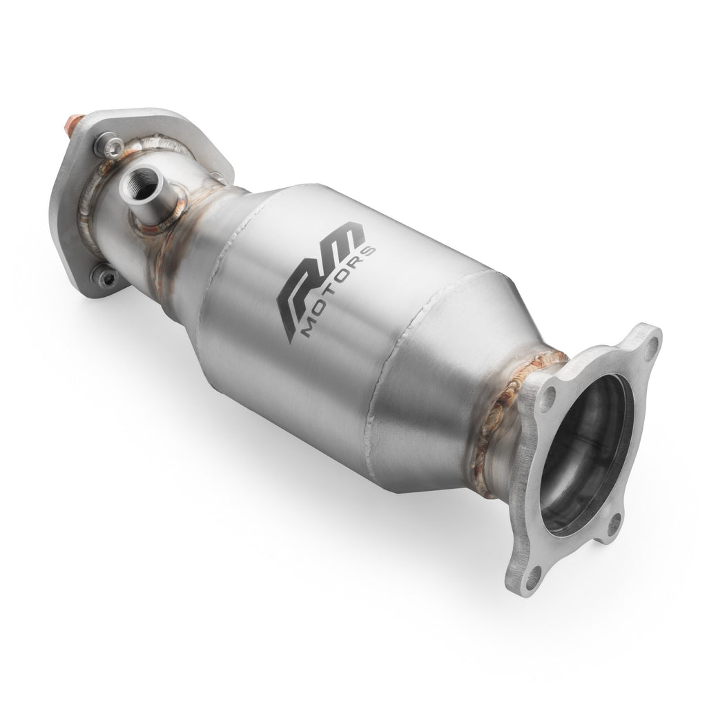 Downpipe sportivo Audi A6 C8 Avant Quattro / S6 2.0 TFSI in acciaio inox 76mm