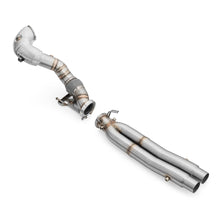 Carica l'immagine nel visualizzatore di Gallery, Downpipe sportivo Cupra Formentor VZ5 in acciaio inox 76mm