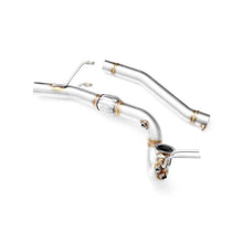Load image into Gallery viewer, Downpipe sportivo Seat LEON 2.0 TDI 2006-2012 FWD in acciaio inox 63,5mm