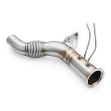 Load image into Gallery viewer, Downpipe sportivo BMW X6 F16 M50d in acciaio inox 88,9mm