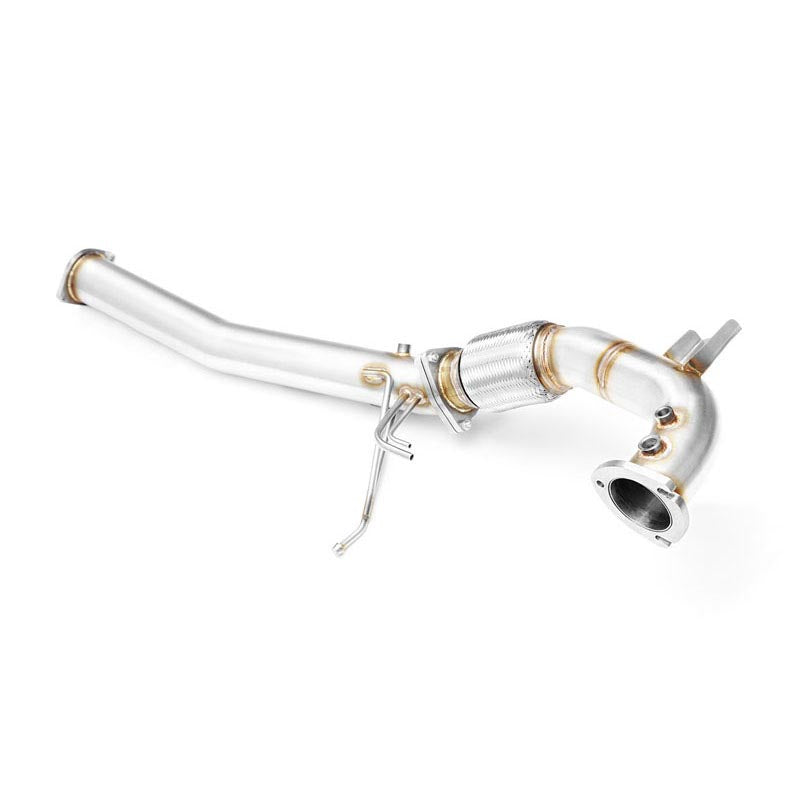 Downpipe sportivo Volvo XC60, 70, V70, S60 2.4D D5 in acciaio inox 76mm