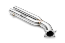 Carica l'immagine nel visualizzatore di Gallery, Downpipe sportivo Audi A6 C7 3.0 TDI in acciaio inox 76mm