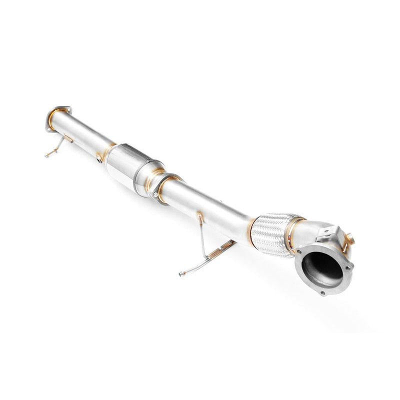 Downpipe con catalizzatore sportivo Ford Focus RS Mk2 2.5T in acciaio inox 88,9mm