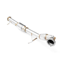 Carica l'immagine nel visualizzatore di Gallery, Downpipe con catalizzatore sportivo Ford Focus RS Mk2 2.5T in acciaio inox 88,9mm