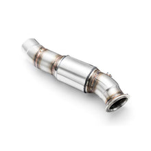 Carica l'immagine nel visualizzatore di Gallery, Downpipe sportivo BMW Serie 7 F01 LCI, F02 LCI 740i, 740ix N55 in acciaio inox 88,9mm