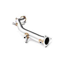 Load image into Gallery viewer, Downpipe sportivo Audi Q5 8R 2.0 TDI in acciaio inox 63,5mm