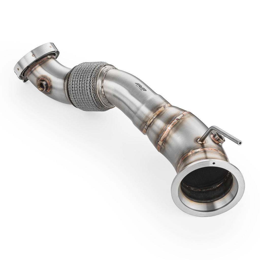Downpipe con GPF delete Toyota GR Yaris in acciaio inox 76mm