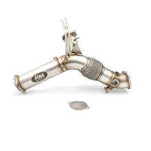 Carica l'immagine nel visualizzatore di Gallery, Downpipe sportivo BMW Serie 5 G30 540d B57 in acciaio inox 80mm