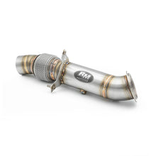 Load image into Gallery viewer, Downpipe sportivo BMW Serie 6 F06, F12, F13 640i, 640ix N55 in acciaio inox 88,9mm
