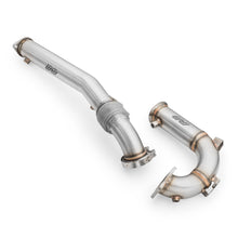 Carica l'immagine nel visualizzatore di Gallery, Downpipe sportivo Hyundai i20N in acciaio inox 76mm