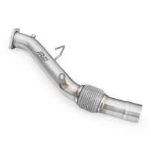 Load image into Gallery viewer, Downpipe sportivo BMW Serie 5 E60, E61 525d, 530d M57N (Euro 4) in acciaio inox 63,5mm