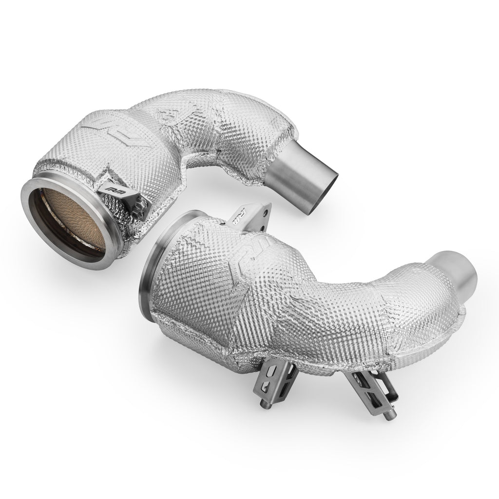 Downpipe con catalizzatore sportivo Porsche 911 Carrera 992 GTS in acciaio inox