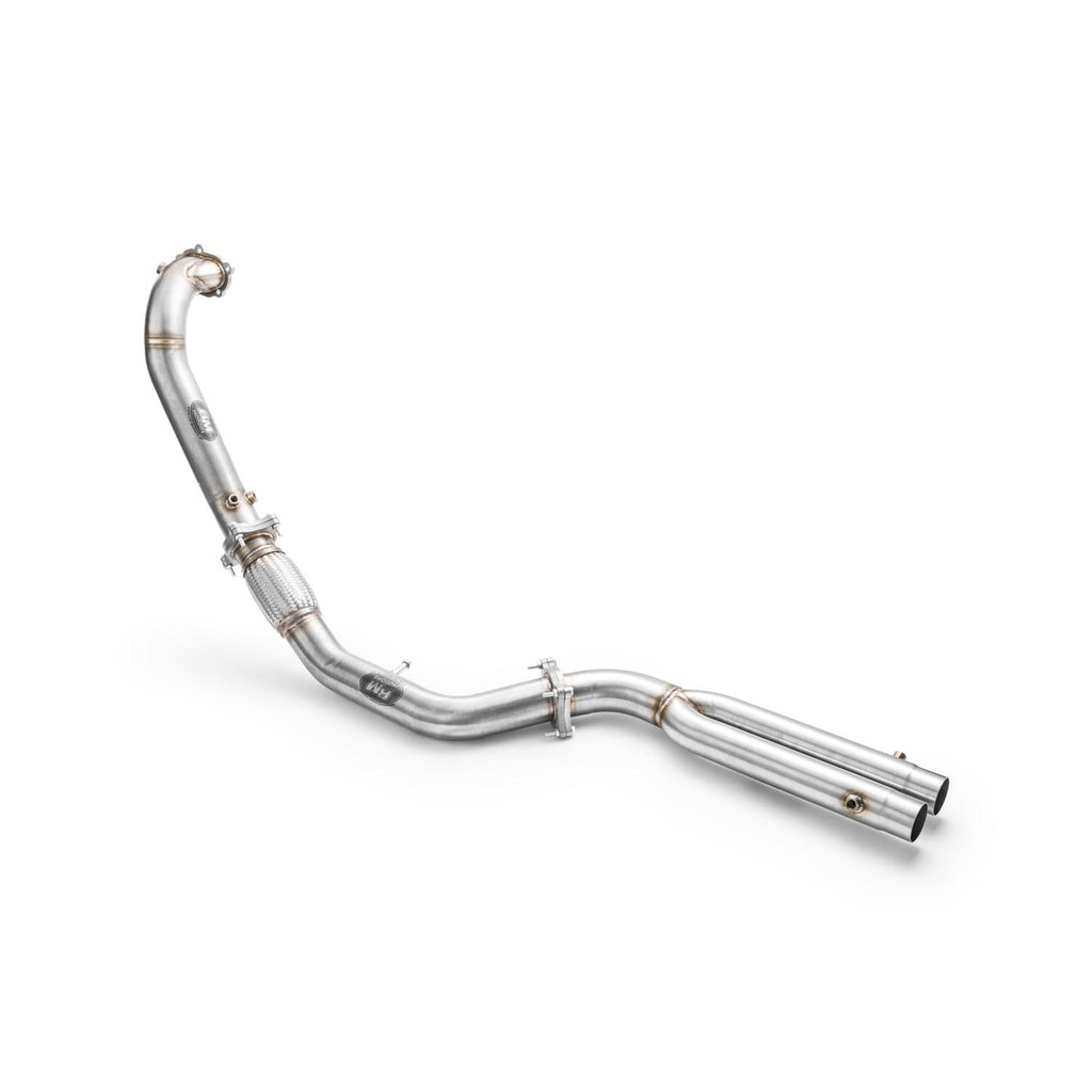 Kit downpipe sportivo Audi A7 C7 3.0 TDI in acciaio inox 76mm