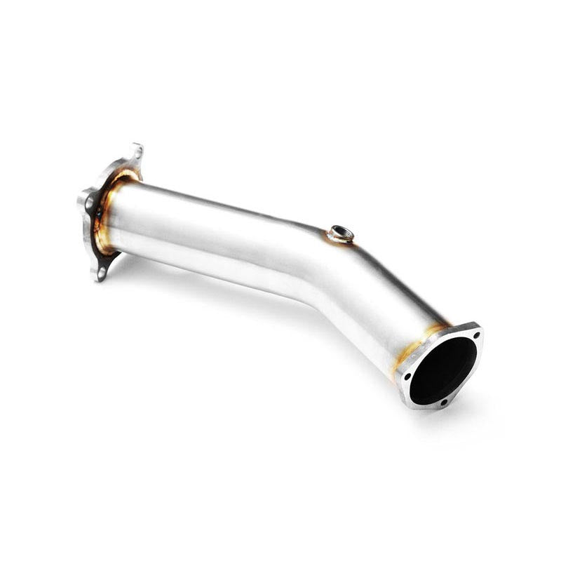 Downpipe sportivo Audi A6 C6 2.0 TFSI in acciaio inox 76mm