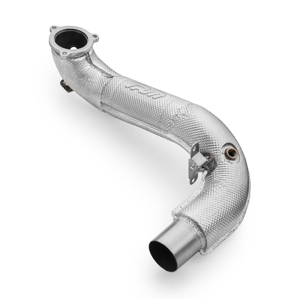 Downpipe sportivo Mercedes-Benz Classe A 35 AMG A35 GPF W177 4MATIC in acciaio inox 76mm