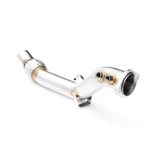 Load image into Gallery viewer, Downpipe sportivo BMW Serie 5 E60, E61 520d M47N2 in acciaio inox 63,5mm