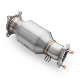 Downpipe sportivo Audi A6 C8 Avant Quattro / S6 2.0 TFSI in acciaio inox 76mm