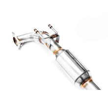 Carica l'immagine nel visualizzatore di Gallery, Downpipe sportivo Audi A3 8P 1.8, 2.0 TFSI in acciaio inox 76mm
