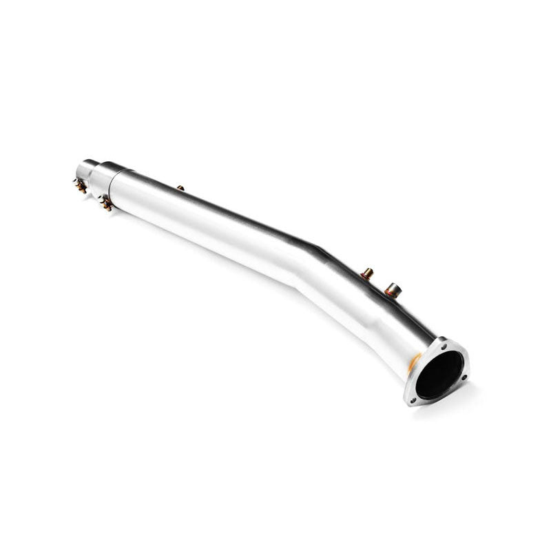 Downpipe sportivo Audi A6 C6 2.7, 3.0 TDI in acciaio inox 76mm