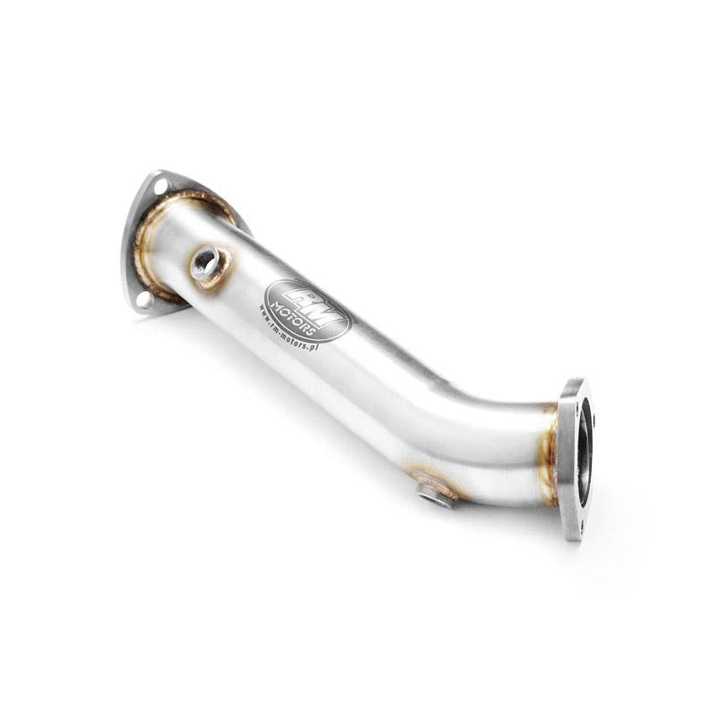 Downpipe sportivo Audi A4 B5, B6, B7 1.6, 1.8T, 2.0 in acciaio inox 63,5mm