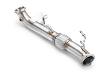 Load image into Gallery viewer, Downpipe sportivo Ford Focus ST Mk3 2.0T in acciaio inox 76mm