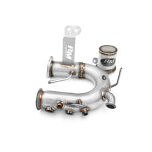 Load image into Gallery viewer, Downpipe sportivo Audi A4, A5 B8 2.0 TDI in acciaio inox 63,5mm