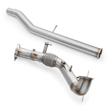 Load image into Gallery viewer, Downpipe sportivo Skoda Superb 2.0 TSI OPF/GPF in acciaio inox 76mm
